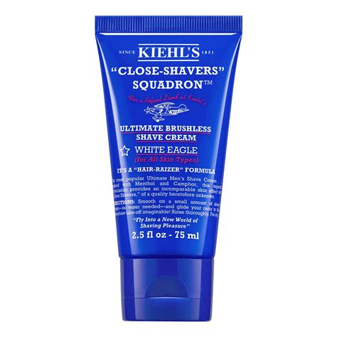 kiehl's brushless shave cream.